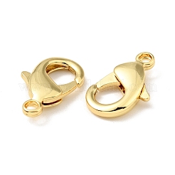 Brass Lobster Claw Clasps&nbsp;KK-G416-61G