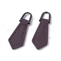 PU Leather Zipper Puller&nbsp;FIND-WH0044-03