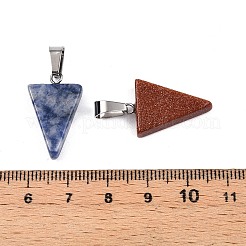 Natural & Synthetic Mixed Stone Pendants&nbsp;G-N344-15P