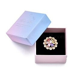 Best Wish Cardboard Ring Boxes&nbsp;CBOX-L008-004A-01