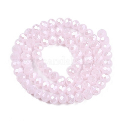Electroplate Glass Beads Strands&nbsp;LS-EGLA-A044-J6mm-A02