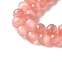 Natural Selenite Beads Strands&nbsp;G-C142-01C-12