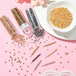 10080Pcs 9 Colors Baking Paint Glass Seed Beads&nbsp;SEED-YW0002-48