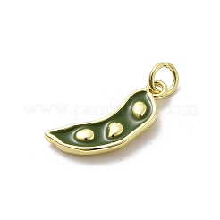 Brass Enamel Pendants&nbsp;KK-P338-05A-G01