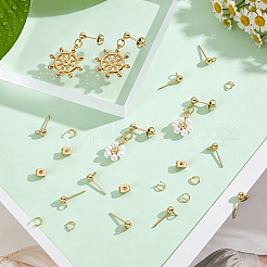 100Pcs 304 Stainless Steel Ball Stud Earring Findings&nbsp;DIY-UN0004-36