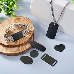 30Pcs 6 Style Aluminum Pendants&nbsp;FIND-BT0001-23