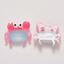 Translucent Frosted Resin Cabochons&nbsp;X-CRES-N022-12