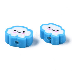 Handmade Polymer Clay Beads&nbsp;X-CLAY-N008-033C