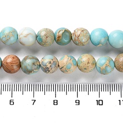 Dyed Natural Regalite/Imperial Jasper/Sea Sediment Jasper Beads Strands&nbsp;X-G-B124-C01-15