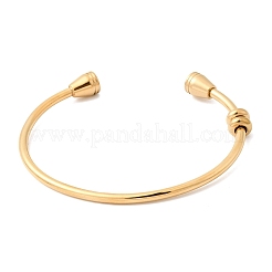 304 Stainless Steel Cuff Bangles for Women&nbsp;BJEW-P394-02G