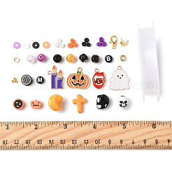 Halloween Theme DIY Bracelets Making Kit&nbsp;DIY-FS0009-82
