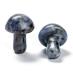 Natural Sodalite Mushroom Gua Sha Stone&nbsp;G-L570-A05