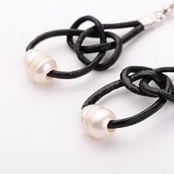 Freshwater Pearl Beads Earrings&nbsp;EJEW-PJE746