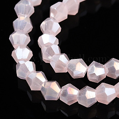 Imitation Jade Electroplate Glass Beads Strands&nbsp;LS-EGLA-A039-J2mm-B07
