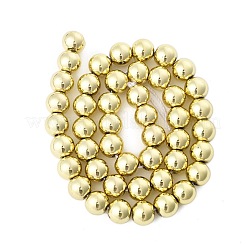 Synthetic Non-magnetic Hematite Beads Strands&nbsp;G-M095-A01-01LG
