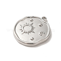 Non-Tarnish 304 Stainless Steel Pendants&nbsp;STAS-L022-280P