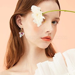 24Pcs 6 Styles Brass Clip-on Earring Findings&nbsp;KK-BBC0019-62