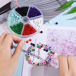 DIY Stretch Bracelets Making Kits&nbsp;DIY-SZ0002-95