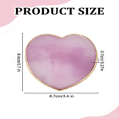 1Pc Resin Heart Nail Color Palette&nbsp;MRMJ-LP0004-17