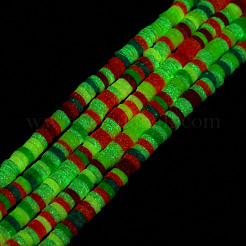 Handmade Polymer Clay Beads Strands&nbsp;CLAY-N008-043A-01