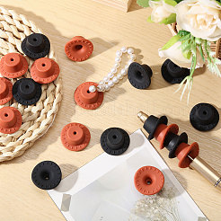 20Pcs 2 Colors Silicone Beads&nbsp;SIL-CA0004-54
