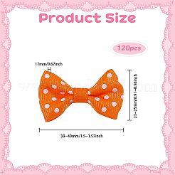 120Pcs Polyester Ornament Accesories&nbsp;DIY-CA0008-43A