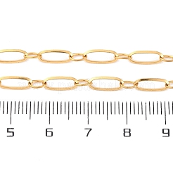 304 Stainless Steel Oval Link Chain Necklaces&nbsp;NJEW-Q013-09G