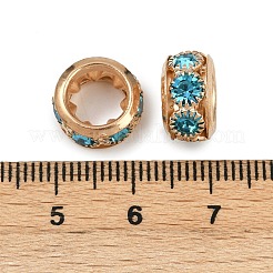 Brass Rhinestone Beads&nbsp;KK-U071-02B-03KCG