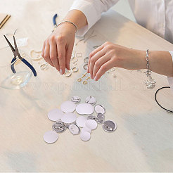 DIY Dome Iron Brooch Making Kits&nbsp;DIY-CA0007-04