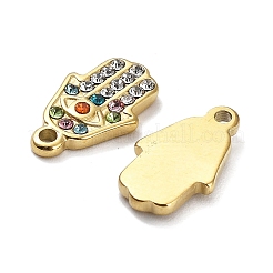 Ion Plating(IP) 304 Stainless Steel Charms&nbsp;STAS-Q254-08G