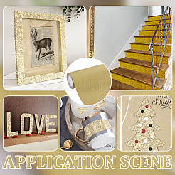 Glitter Polyester Wall Stickers&nbsp;AJEW-WH0752-024B