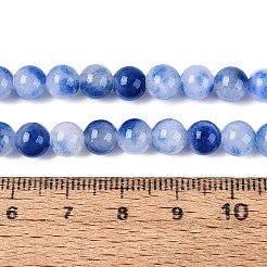 Natural Dyed Persian Jade Beads Strands&nbsp;X-G-Q609-6mm-01