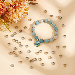 120Pcs 201 Stainless Steel Spacer Beads&nbsp;STAS-UN0053-86
