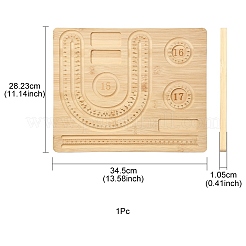 Rectangle Wood Bracelet Design Boards&nbsp;TOOL-YWC0003-03A