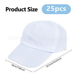 Polyester Baseball Cap&nbsp;AJEW-WH0455-295