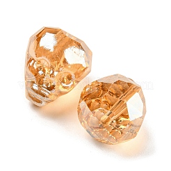 Electroplate Transparent Handmade Lampwork Beads&nbsp;LS-LAMP-K038-01A