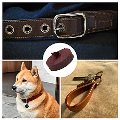 Flat Imitation Leather Cord&nbsp;OCOR-WH0086-69C-02