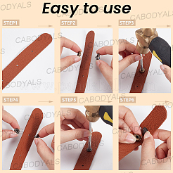 16 Sets 8 Styles Alloy Snap Buttons&nbsp;BUTT-CY0001-45