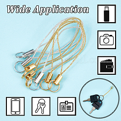 100Pcs 2 Colors Polyester Cord Mobile Straps&nbsp;FIND-GF0003-28