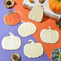 30pcs 6 Styles Wood Pendants&nbsp;WOOD-CJC0019-02