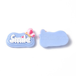 Opaque Resin Cabochons&nbsp;CRES-P023-01A