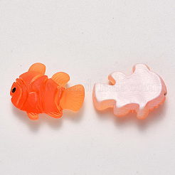 Translucent Frosted Resin Cabochons&nbsp;X-CRES-N022-11