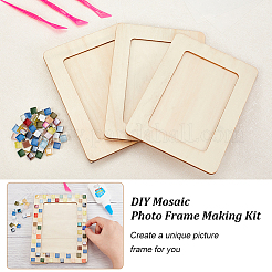 DIY Mosaic Photo Frame Making Kit&nbsp;DIY-OC0004-45