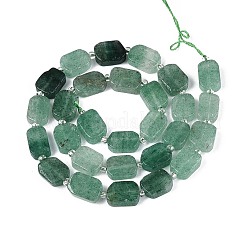 Natural Green Strawberry Quartz Beads Strands&nbsp;G-T138-26A-10