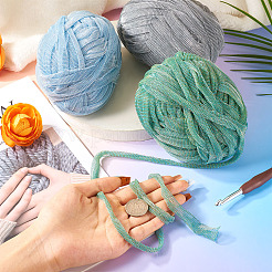 3 Skeins 3 Colors Polyester Yarn&nbsp;DIY-MB0002-06B