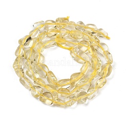 Natural Lemon Quartz(Heated) Beads Strands&nbsp;G-Q060-D07