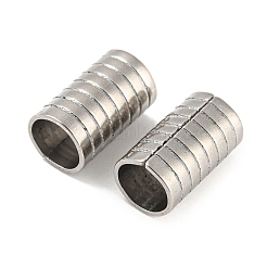 Non-Tarnish 201 Stainless Steel Tube Beads&nbsp;STAS-Z049-07P