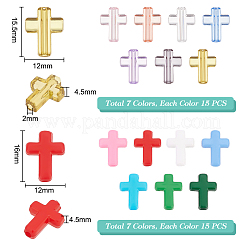 DIY Cross Beads Jewelry Making Finding Kit&nbsp;DIY-PH0021-24