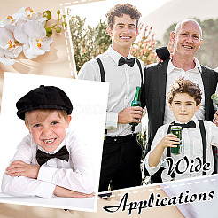 Adjustable Polyester Bow Ties for Bridegroom&nbsp;AJEW-WH0248-768A