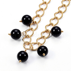 (Jewelry Parties Factory Sale)304 Stainless Steel Stud Earrings & Necklace Jewelry Sets&nbsp;SJEW-L133-08G
